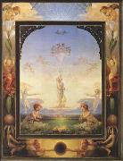 Philipp Otto Runge Morning (first version) (mk09) Germany oil painting artist